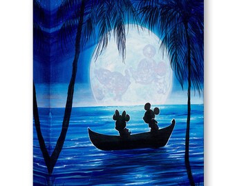 Disney Limited Edition: Romance Under the Moonlight - Etsy
