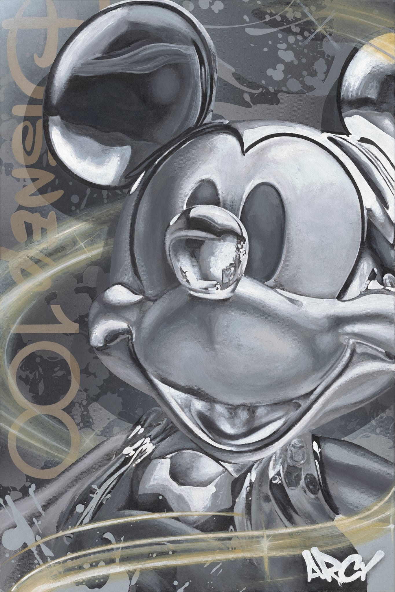 WALT DISNEY'S MICKEY MOUSE アートワーク Walt Disney Classics WDP Mickey Mouse Vintage Disneyland