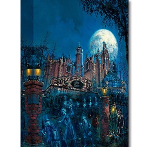 Sorcerer Mickey Mouse Walt Disney Fine Art Rodel Gonzalez Signed Limited  Edition of 295 on Canvas Sorcery