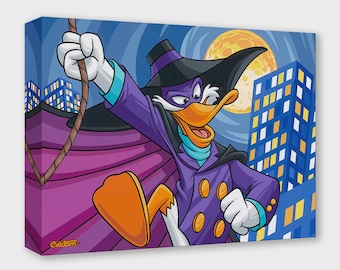 Darkwing Duck Walt Disney Fine Art Trevor Carlton Ltd Ed of 1500