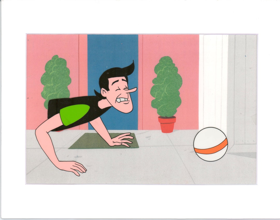 Archie Mcleod Archie Production Animation Art Cel Setup From Filmation 1968-1969 ...