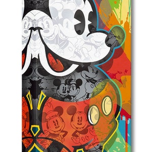 Mickey Mouse Walt Disney Fine Art by ARCY Limited Edition of 1500 TOC Treasures on Canvas Print &quot;I&#39;ll Be Your Mickey&quot;