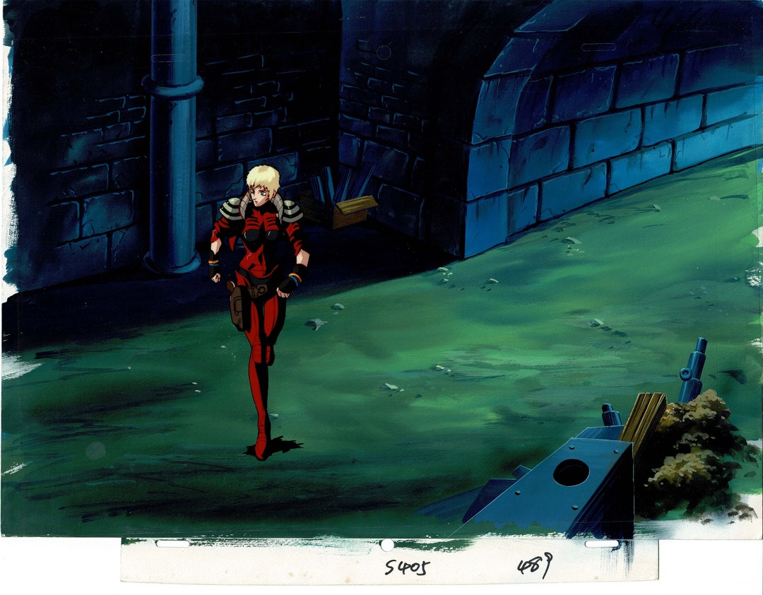 Vampire Hunter D Bloodlust Leila Production Animation Cel N OBG