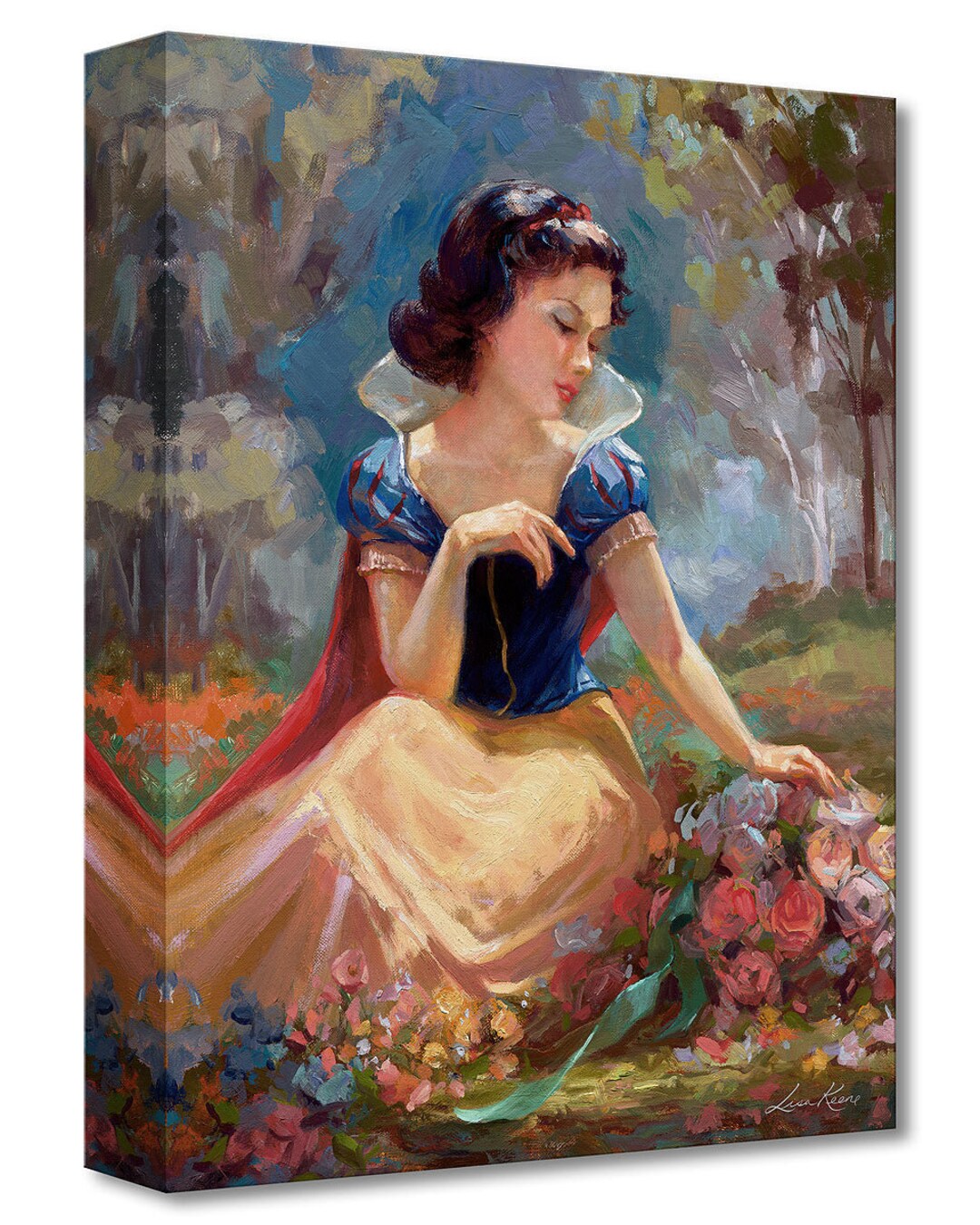 Snow White and the Seven Dwarfs Walt Disney Fine Art Lisa Keene Limited ...