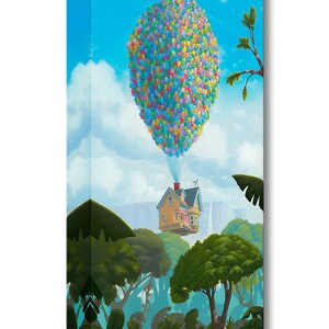 Up Pixar Walt Disney Fine Art Michael Provenza Limited Edition 1500 Treasures on Canvas Print TOC &quot;Ellie&#39;s Dream&quot;