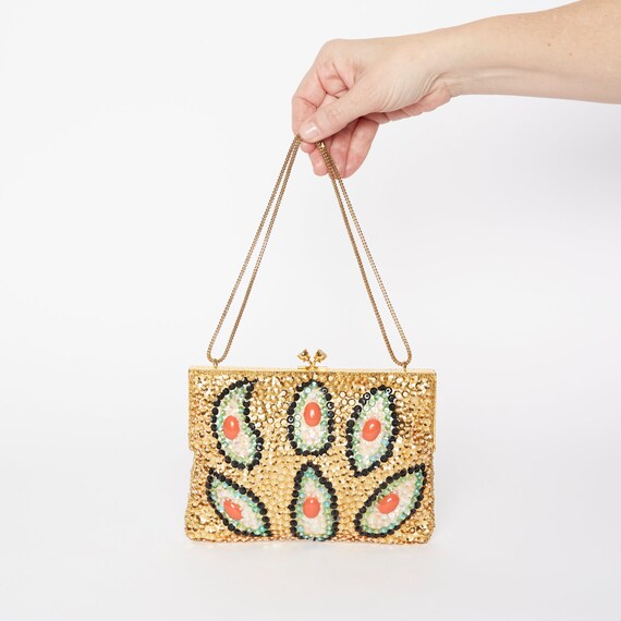 Avocado Toast? Adorable Vintage Beaded Handbag