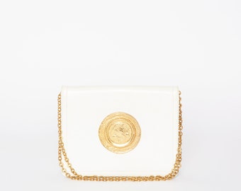 Big Money! Morris Moskowitz Embossed Leather Shoulder Bag