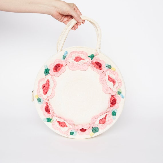 Vintage Easter Bonnet Handbag by "Josef" - image 1