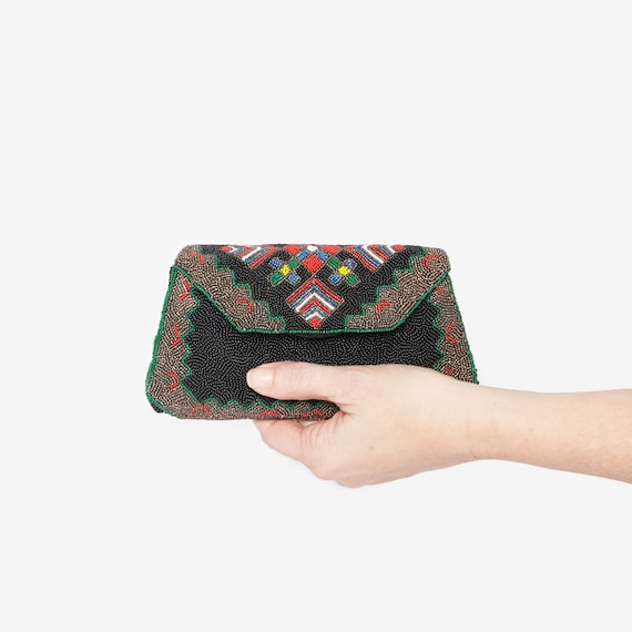 Small but Strong! 1930's Vintage Beaded Handbag - image 1