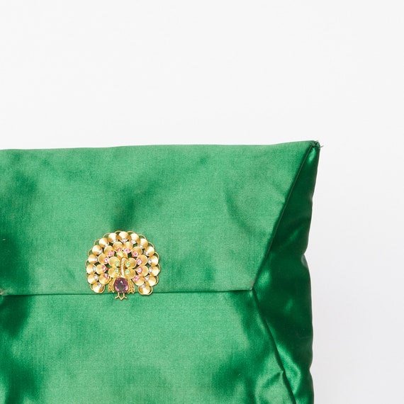 Emerald Green "Koret" Clutch Bag