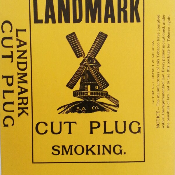 Cut Plug Tobacco Etsy