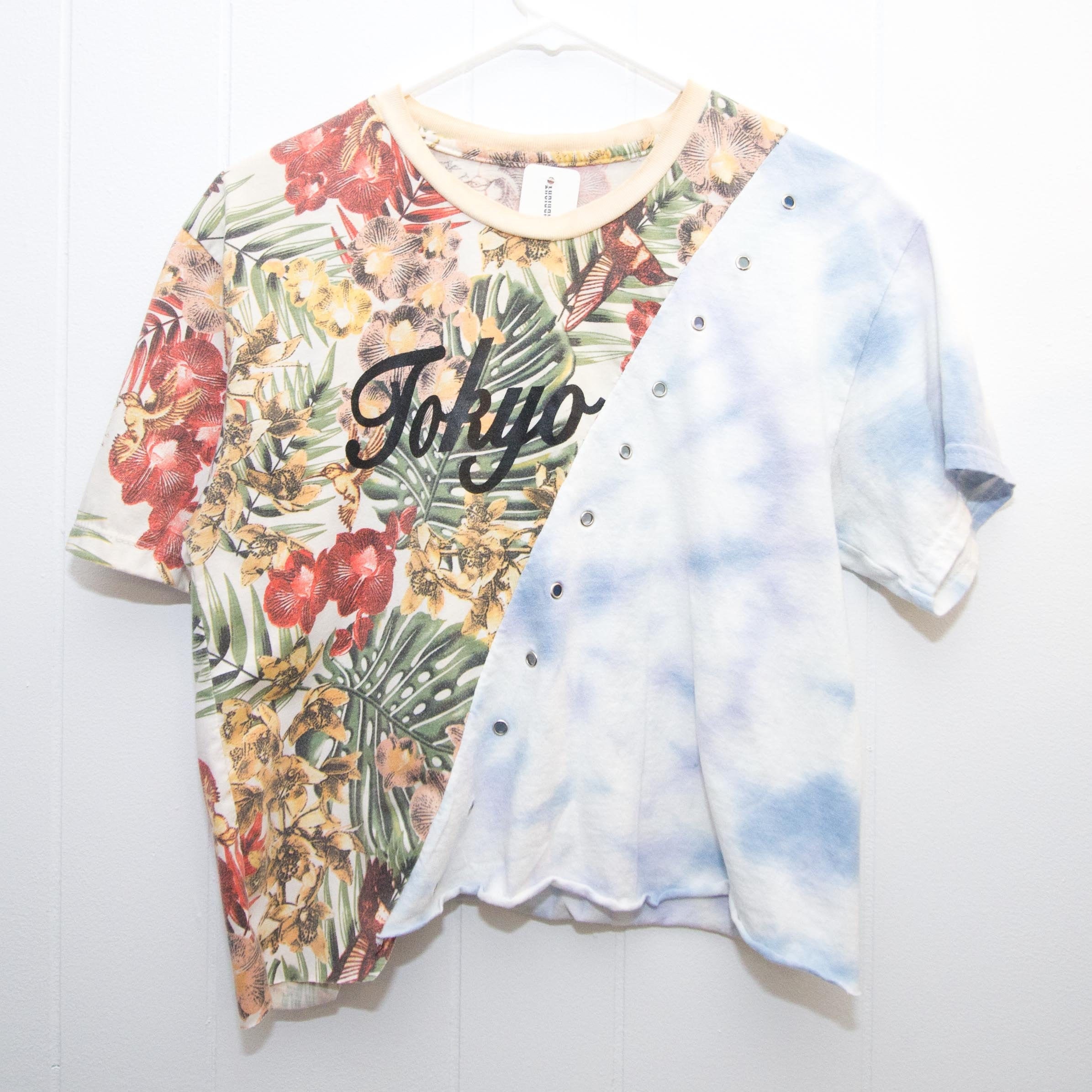 reworked split shirts