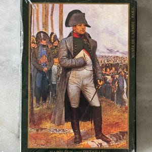 Jeu de cartes Napoléon Ier - Musée de l'Armée Paris - Jeu de 54 cartes - scellé et non ouvert - Fabriqué en France