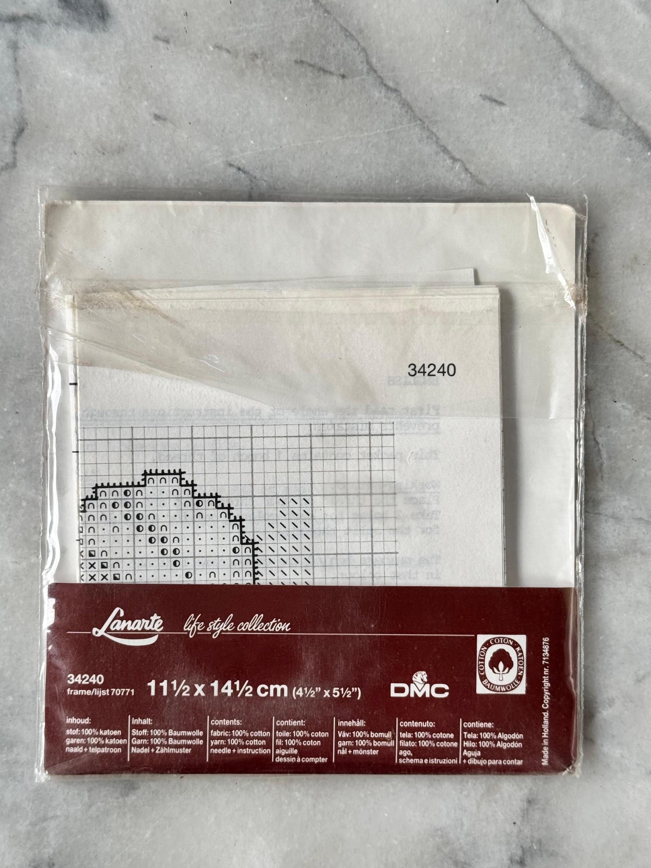 1996 Lanarte Cross-stitch Kit - Alphabet G Fisherman - Christl