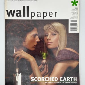 November 2001 Wallpaper Magazine - Special Travel Issue - Vintage Design and Culture
