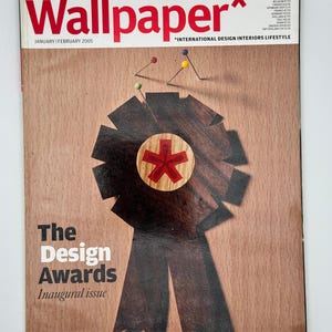 Wallpaper* Magazine 2005 - Numero di gennaio/febbraio - Edizione inaugurale dei Design Awards - Vintage International Design & Interiors