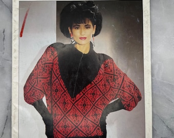 1980s Patons The Studio Collection Book 807 - Vintage Knitting Patterns