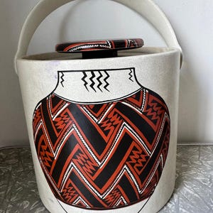 1970s Vintage Ice Bucket Jar Design – 21cm Diameter