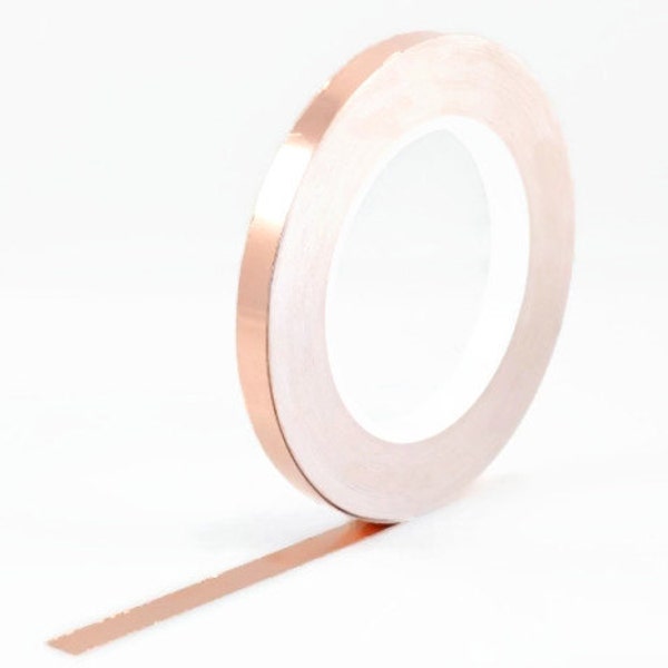COPPER FOIL TAPE - Single Sided Adhesive (10mm x 30 Metres)