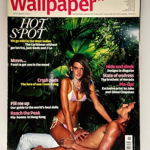 2003 Wallpaper Magazine - November Issue - Vintage Travel, Design & Lifestyle