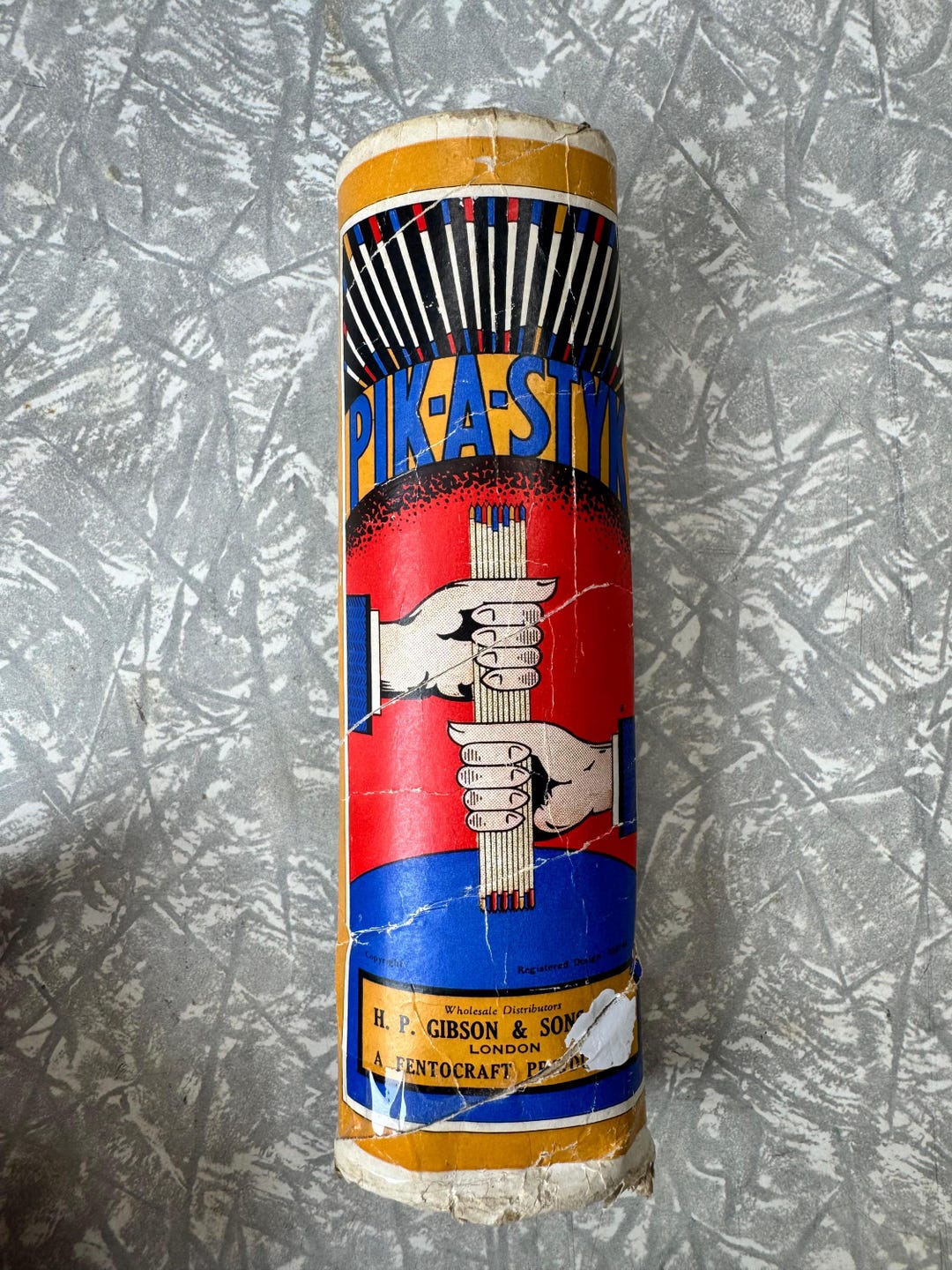 1950s Vintage Pik-a-styk Game – H.P. Gibson & Sons – 47 Wooden Sticks ...