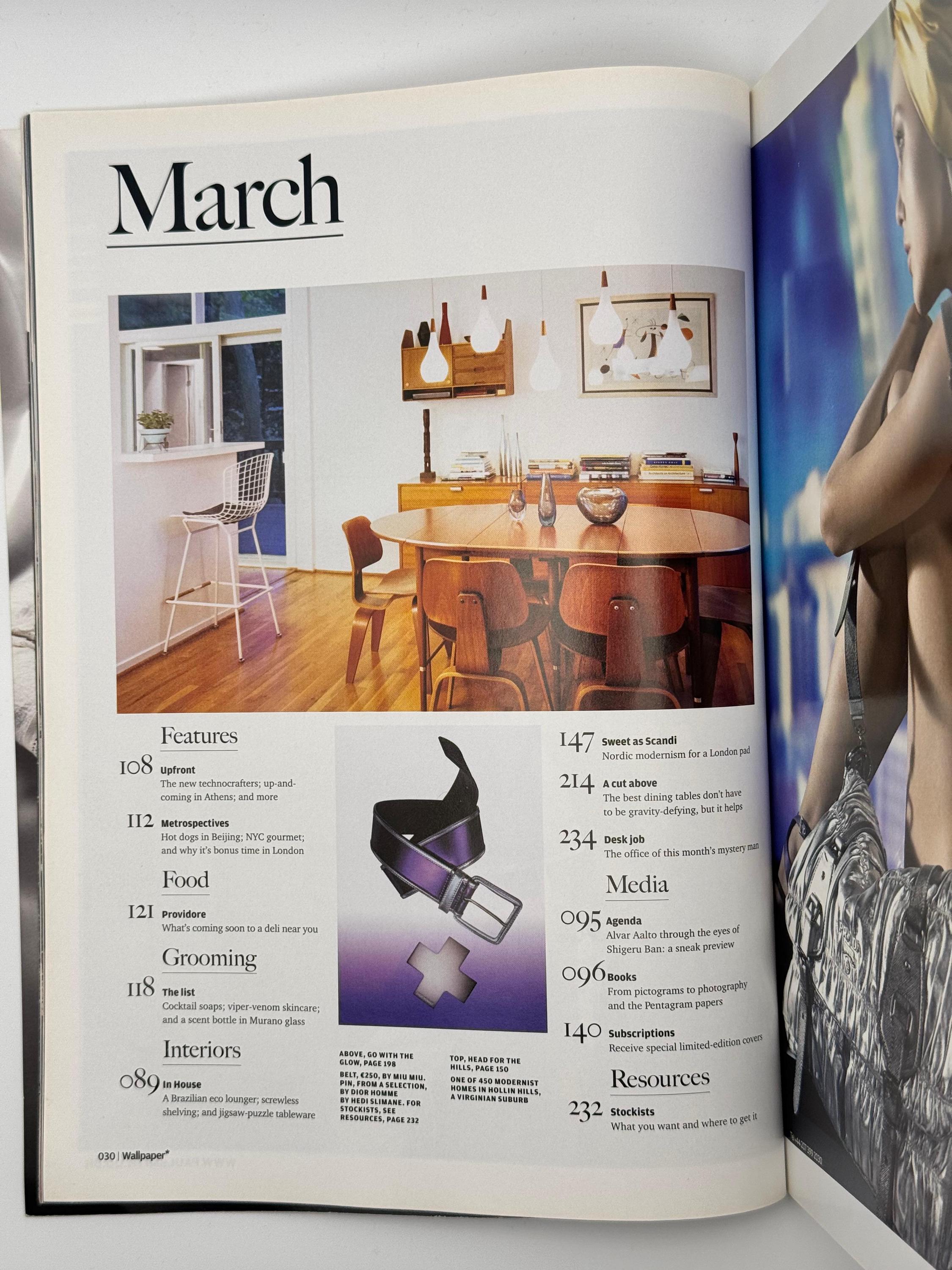 2007 Wallpaper* Magazine - March Issue - Vintage