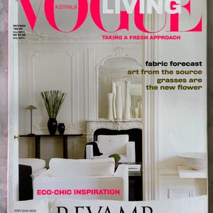 Vogue Living June/july No 5 1988 Australia Original Vintage