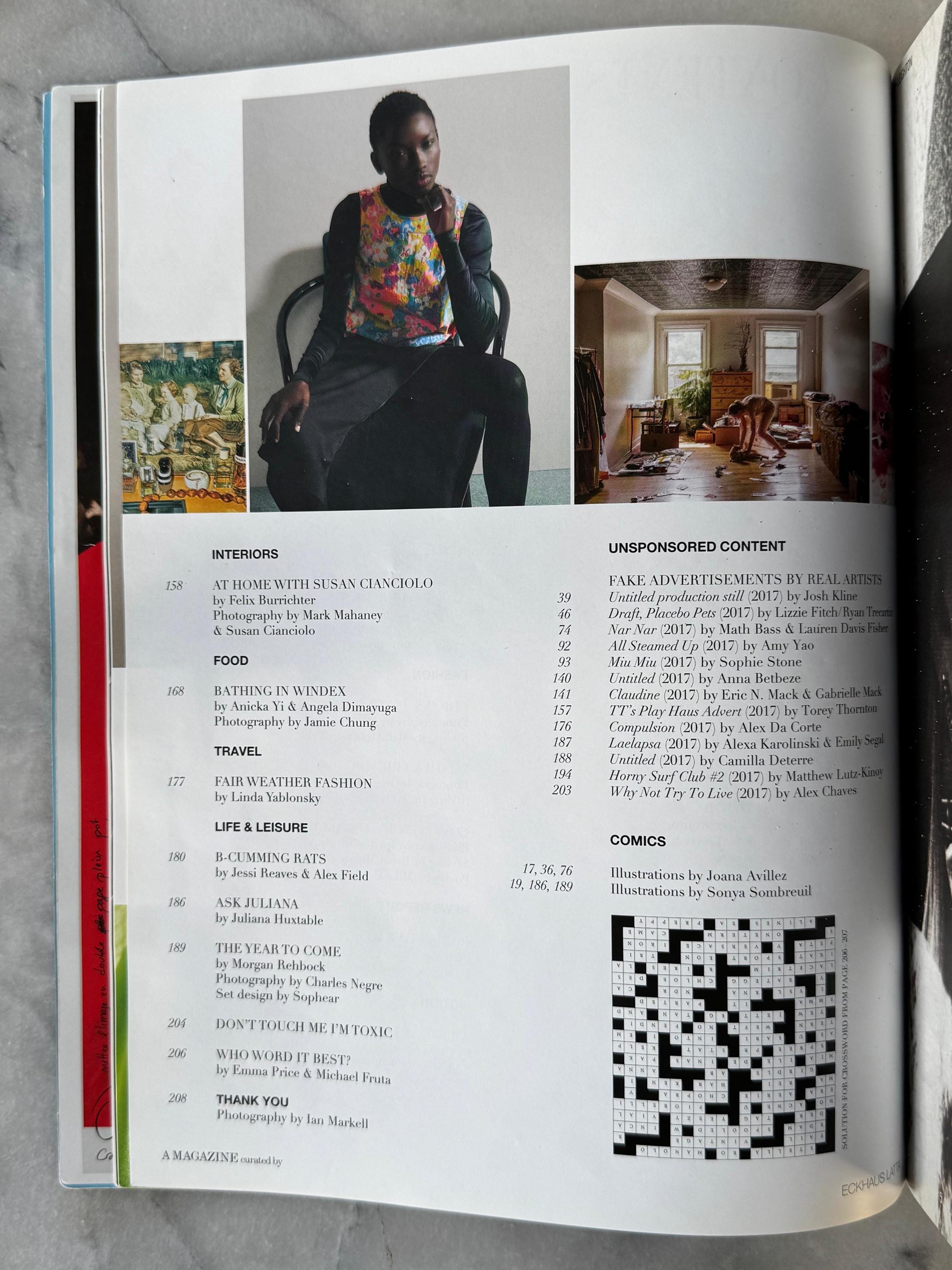 2017 A Magazine #17 Curated by Eckhaus Latta - Rare Fashion