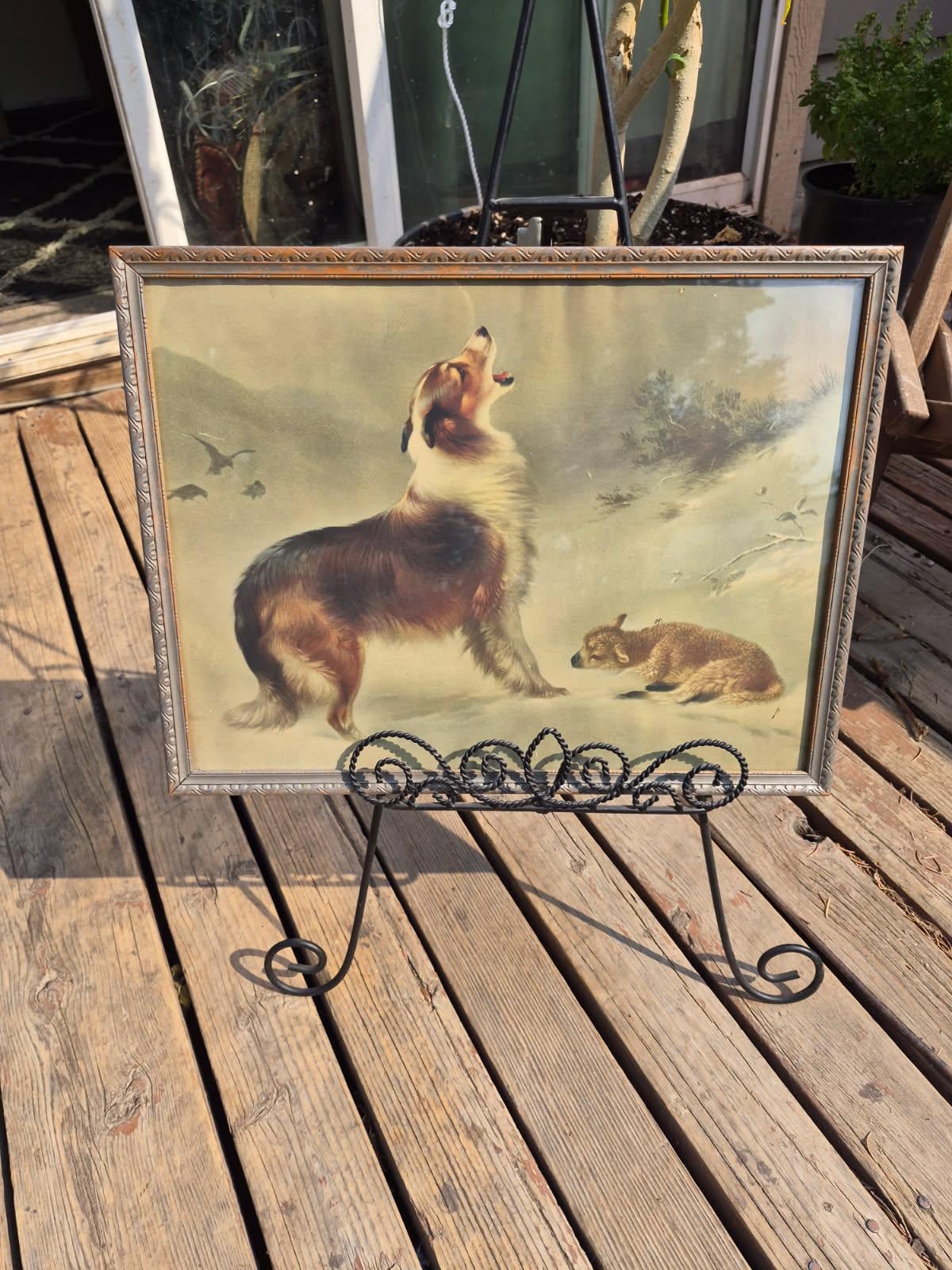 Vintage 1940s Picture Frame - Etsy