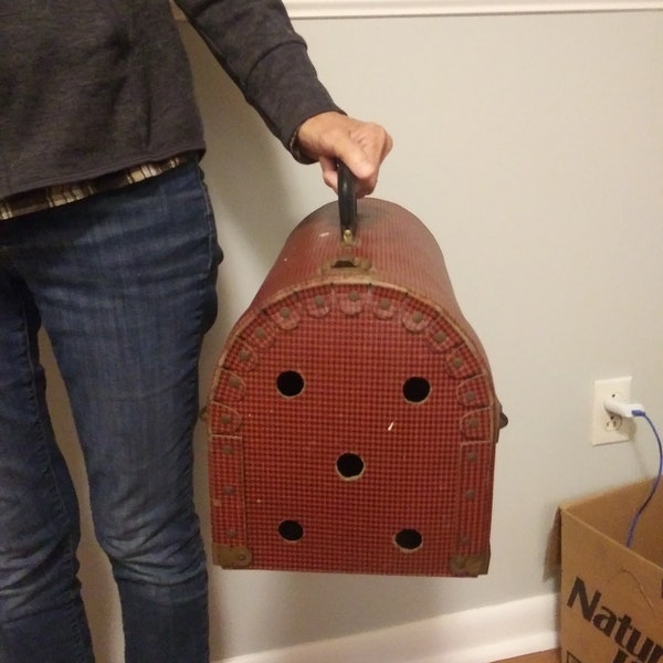 Vintage Cat Carrier Etsy