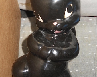 Vintage Napco Ceramic Skunk Coin Bank, Fur Tail, Made in Japan - Etsy