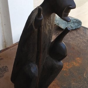 Hand Made in Tanzania Carved Ironwood Statue