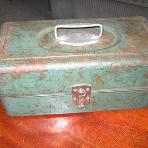 Vintage Union Utility Chest Tackle Box Union Steel Corp Made in USA - Etsy