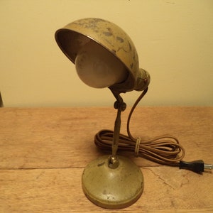 Antique Gacor Handi Lamp Table Top Clamp On Hanging Circa 20&#39;s