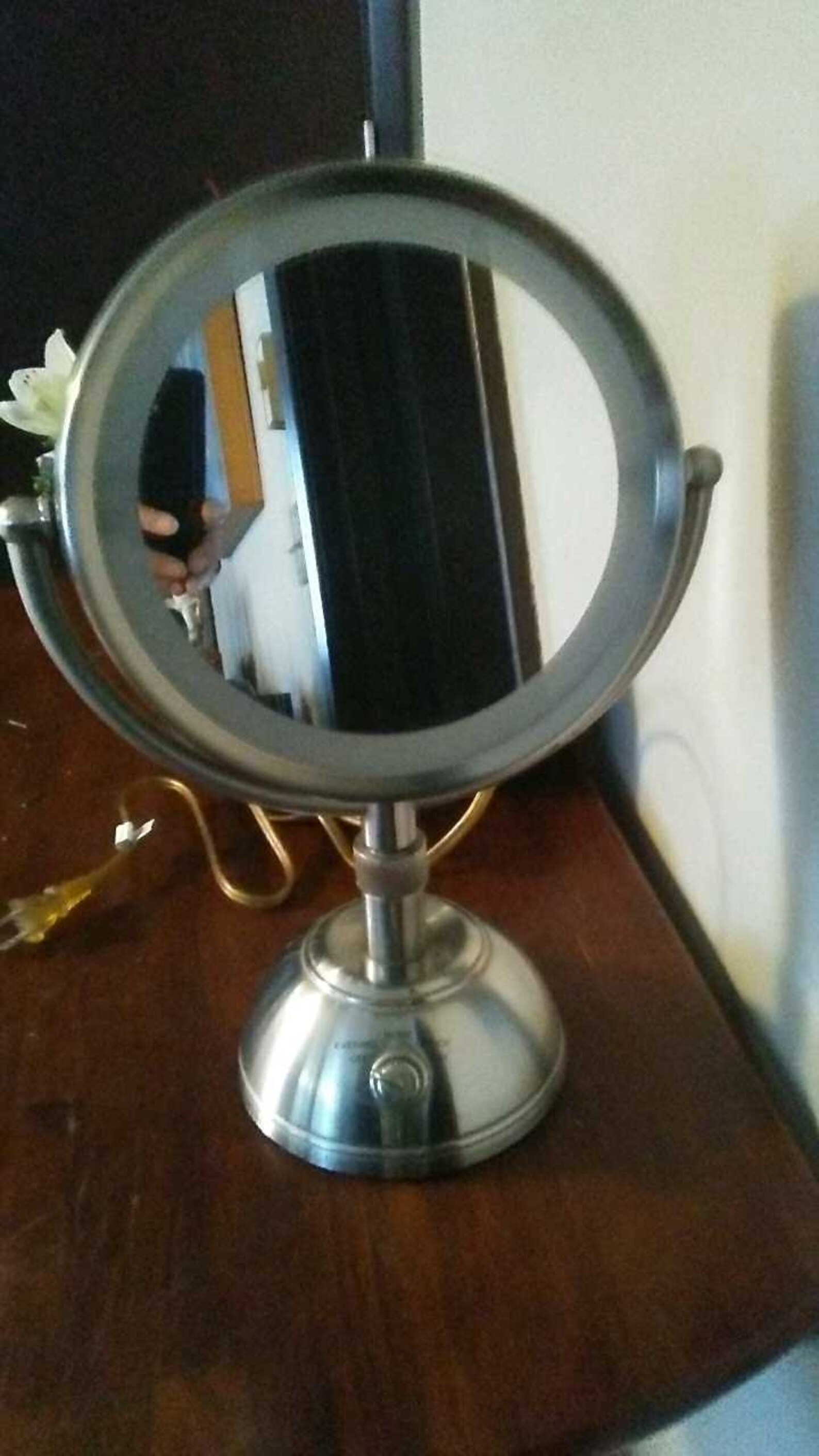 Vintage Conair Double Sided Lighted Vanity Mirror Etsy