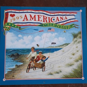 Charles Wysocki Americana Calendar 1995
