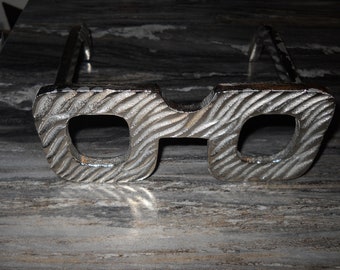 Vintage Aluminum Eyeglass Sculpture