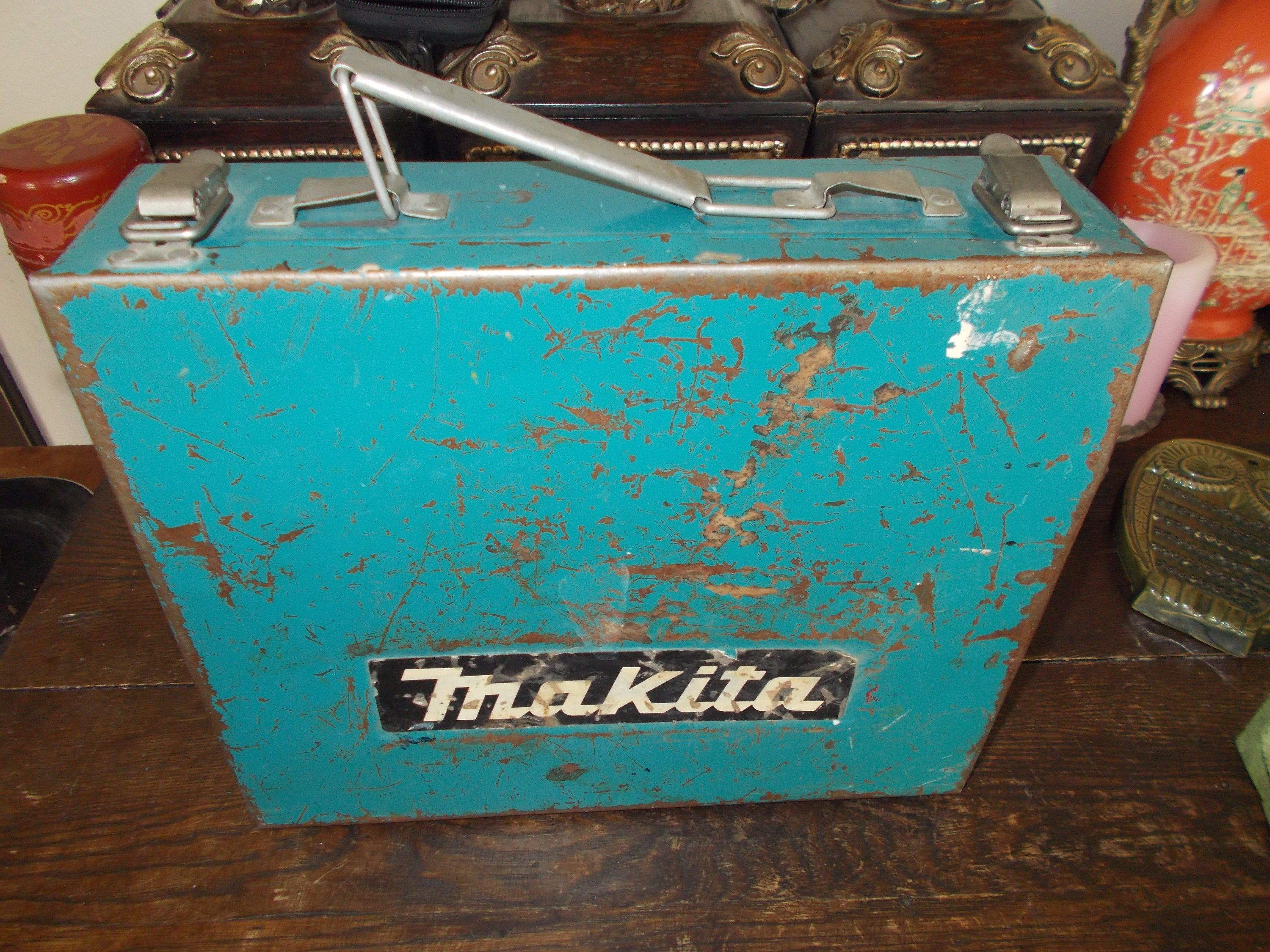 Vintage Makita Metal Drill Box Etsy India