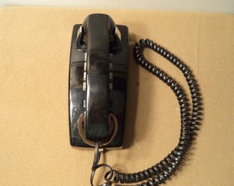 Vintage Western Electric Yellow Donut Phone, Vintage Bright Yellow