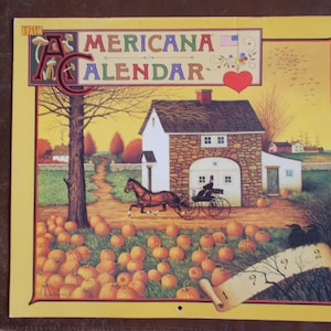 Charles Wysocki Americana Calendar 1992