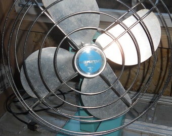 Vintage Eskimo Oscillating Fan - Etsy
