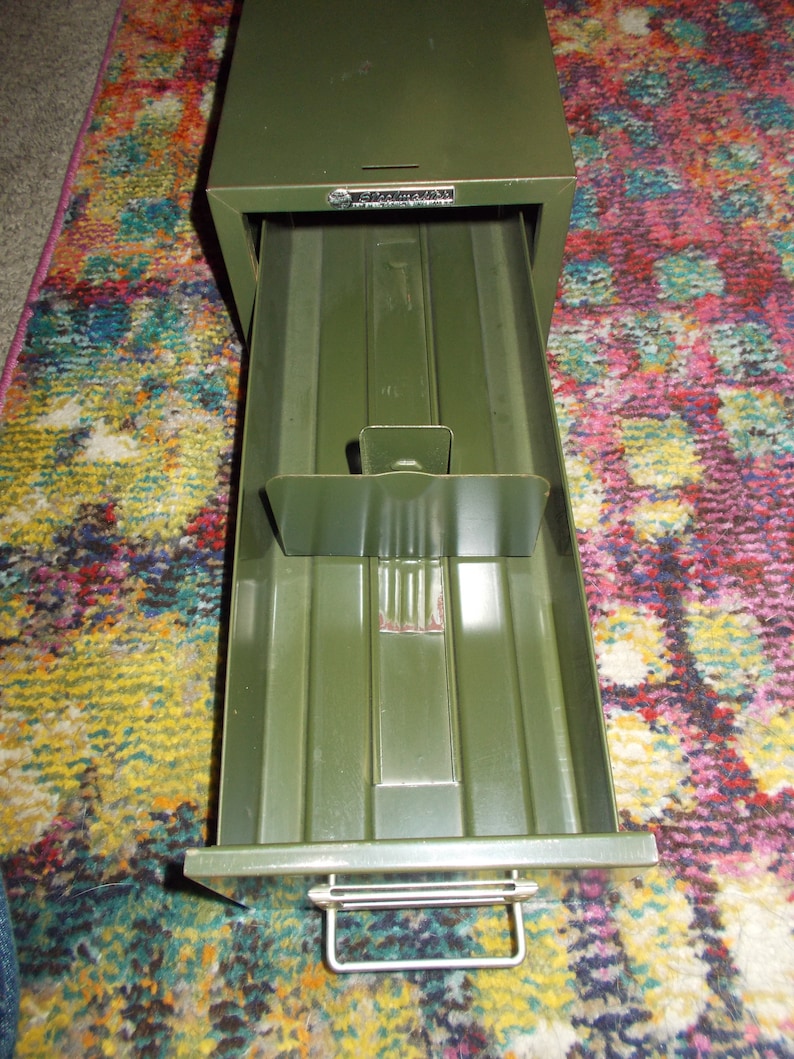 Vintage Steelmaster Industrial File Box by Art Steel Co NY USA Etsy