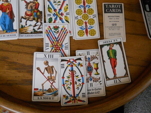Circa 70' Tarot Cards IJJ AG Muller Cie Switzerland in Original