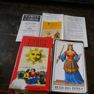 Circa 70' Tarot Cards IJJ AG Muller Cie Switzerland in Original