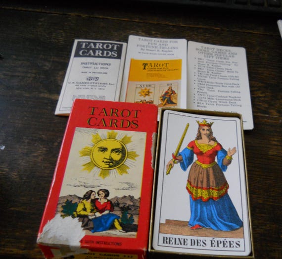 Circa 70' Tarot Cards IJJ AG Muller Cie Switzerland in Original