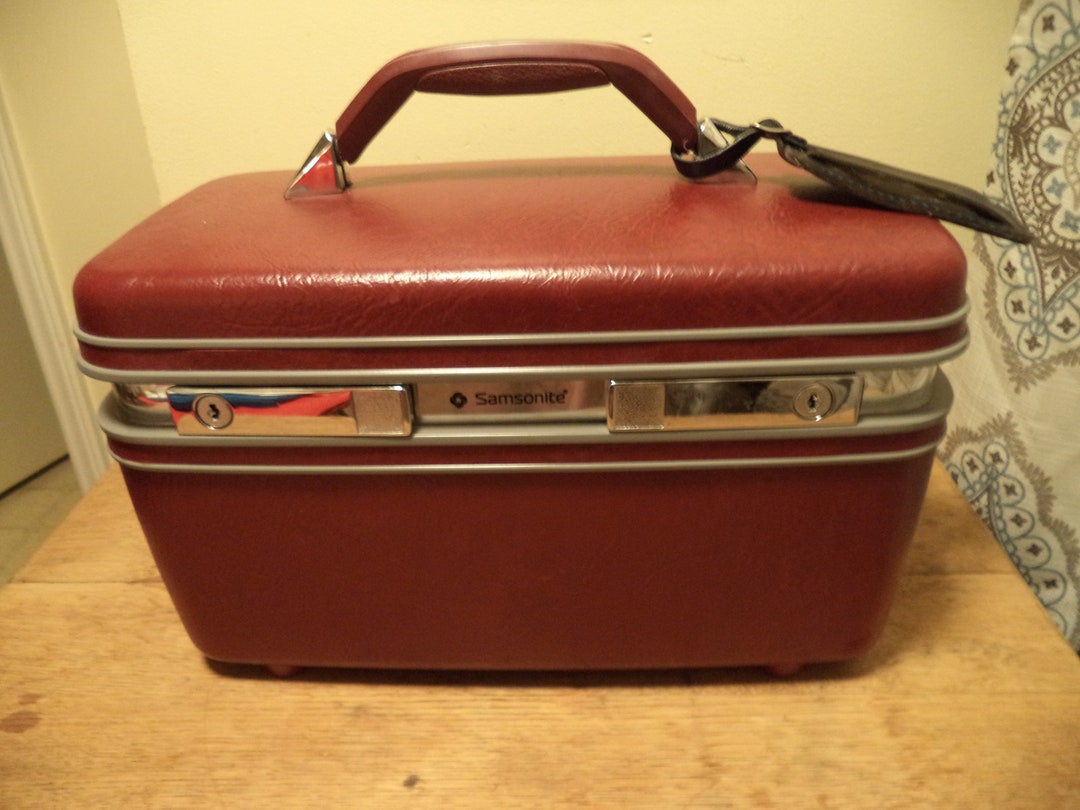 Vintage Samsonite Profile II Train Case Etsy