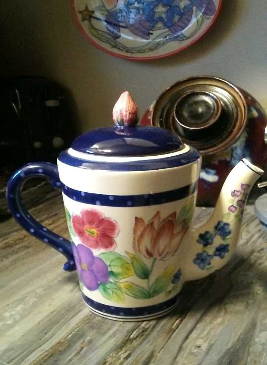 Beautiful Pacific Rim Pottery 4 Cup Capacity Tea Pot 1995 - Etsy