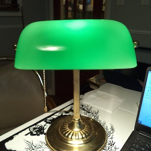 Bank Teller Lamp Etsy