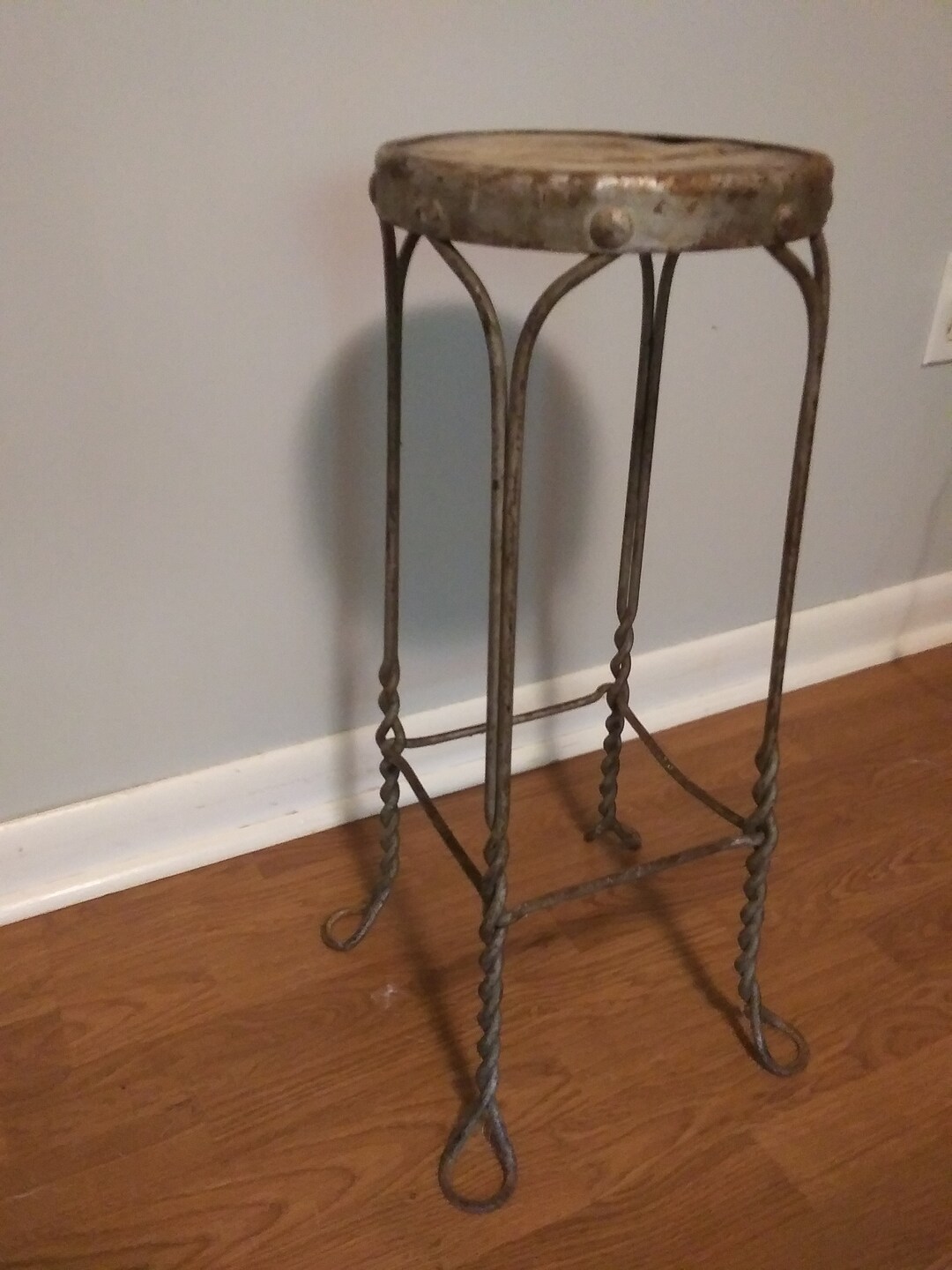 Antique Ice Cream Parlor Stool American Soda Fountain Company - Etsy
