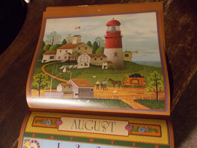 Original Charles Wysocki Americana Calendar 1977 Etsy Hong Kong
